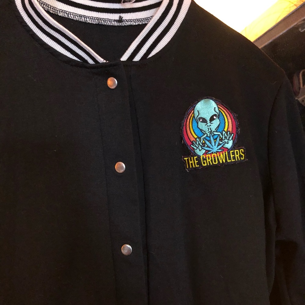 Los growlers baseball jacket.